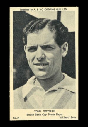 A&BC - 'All Sport Series' (1954) #32 Tony Mottram (Tennis)