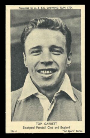 A&BC - 'All Sport Series' (1954) #5 Tom Garrett (Blackpool)