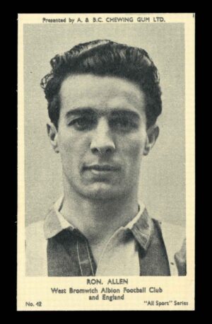 A&BC - 'All Sport Series' (1954) #43 Ron. Allen (West Brom)