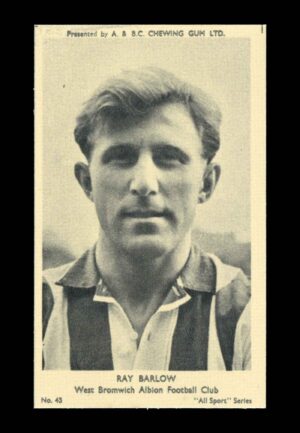 A&BC - 'All Sport Series' (1954) #44 Ray Barlow (West Brom)