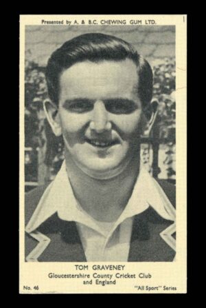A&BC - 'All Sport Series' (1954) #47 Tom Graveney (Glos)