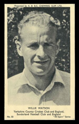 A&BC - 'All Sport Series' (1954) #54 ?Willie Watson (Sunderland)
