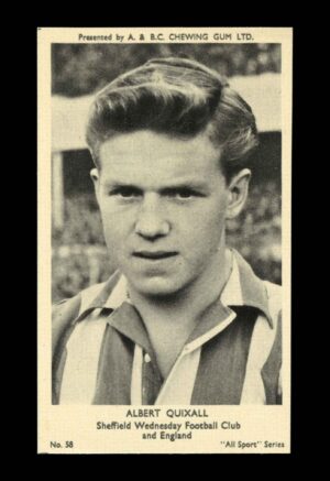 A&BC - 'All Sport Series' (1954) #59 ?Albert Quixall (Sheffield Weds)
