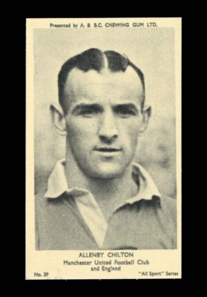 A&BC - 'All Sport Series' (1954) #60 ?Allenby Chilton (Manchester Utd)