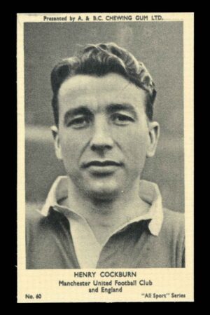 A&BC - 'All Sport Series' (1954) #61 Henry Cockburn (Manchester Utd)