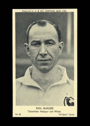 A&BC - 'All Sport Series' (1954) #63 Ron. Burgess (Spurs)
