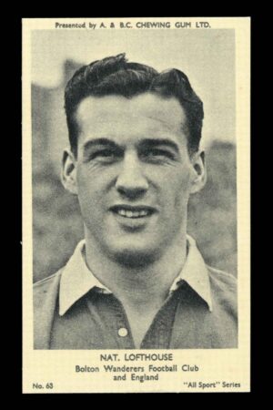 A&BC - 'All Sport Series' (1954) #64 Nat. Lofthouse (Bolton W.)