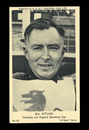 A&BC - 'All Sport Series' (1954) #69 Bill Kitchen (Wembley Speedway)