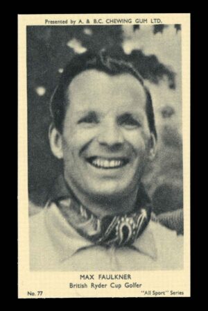 A&BC - 'All Sport Series' (1954) #78 Max Faulkner (Golf)
