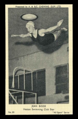 A&BC - 'All Sport Series' (1954) #84 Jean Biggs (HestonSwimming)