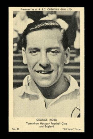 A&BC - 'All Sport Series' (1954) #86 George Robb (Spurs)