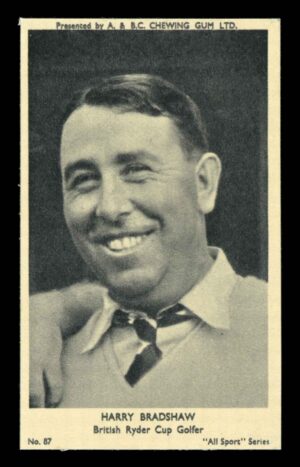 A&BC - 'All Sport Series' (1954) #88 Harry Bradshaw (Golf)