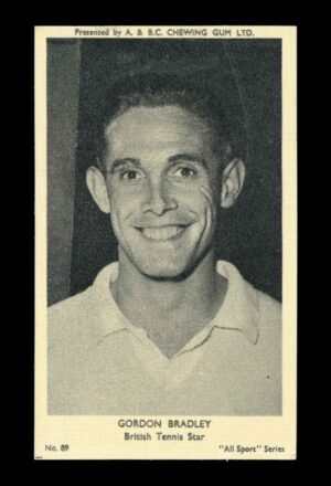 A&BC - 'All Sport Series' (1954) #90 Gordon Bradley (Tennis)