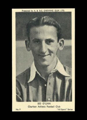 A&BC - 'All Sport Series' (1954) #10 Sid O'Linn (Charlton Athletic)
