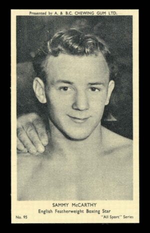 A&BC - 'All Sport Series' (1954) #96 Sammy McCarthy (Boxing)