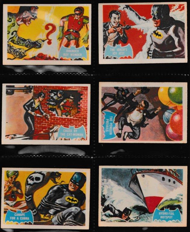 A&BC – ‘Batman (1-44B Blue Bat)’ – (1966) – Complete Set – CardHawk