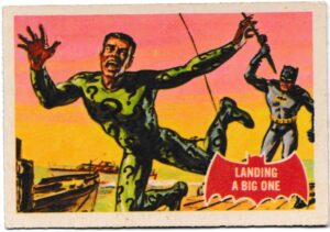 A&BC - 'Batman (1-44A)' (1966) - Card #11 - Landing A Big One