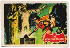 A&BC - 'Batman (1-44A)' (1966) - Card #3 - The Menacing Mummy