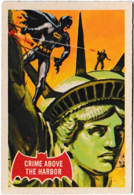 A&BC - 'Batman (1-44A)' (1966) - Card #35 - Crime Above The Harbour A&BC - 'Batman (1-44A)' (1966) - Card #35 - Crime Above The Harbour