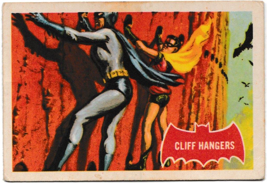A&BC - 'Batman (1-44A)' (1966) - Card #36 - Cliff Hangers A&BC - 'Batman (1-44A)' (1966) - Card #36 - Cliff Hangers
