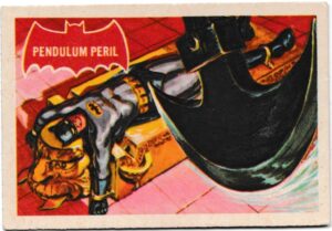 A&BC - 'Batman (1-44A)' (1966) - Card #5 - Pendulum Peril