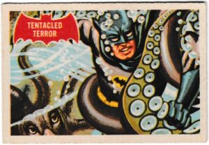 A&BC - 'Batman (1-44A)' (1966) - Card #8 - Tentacled Terror
