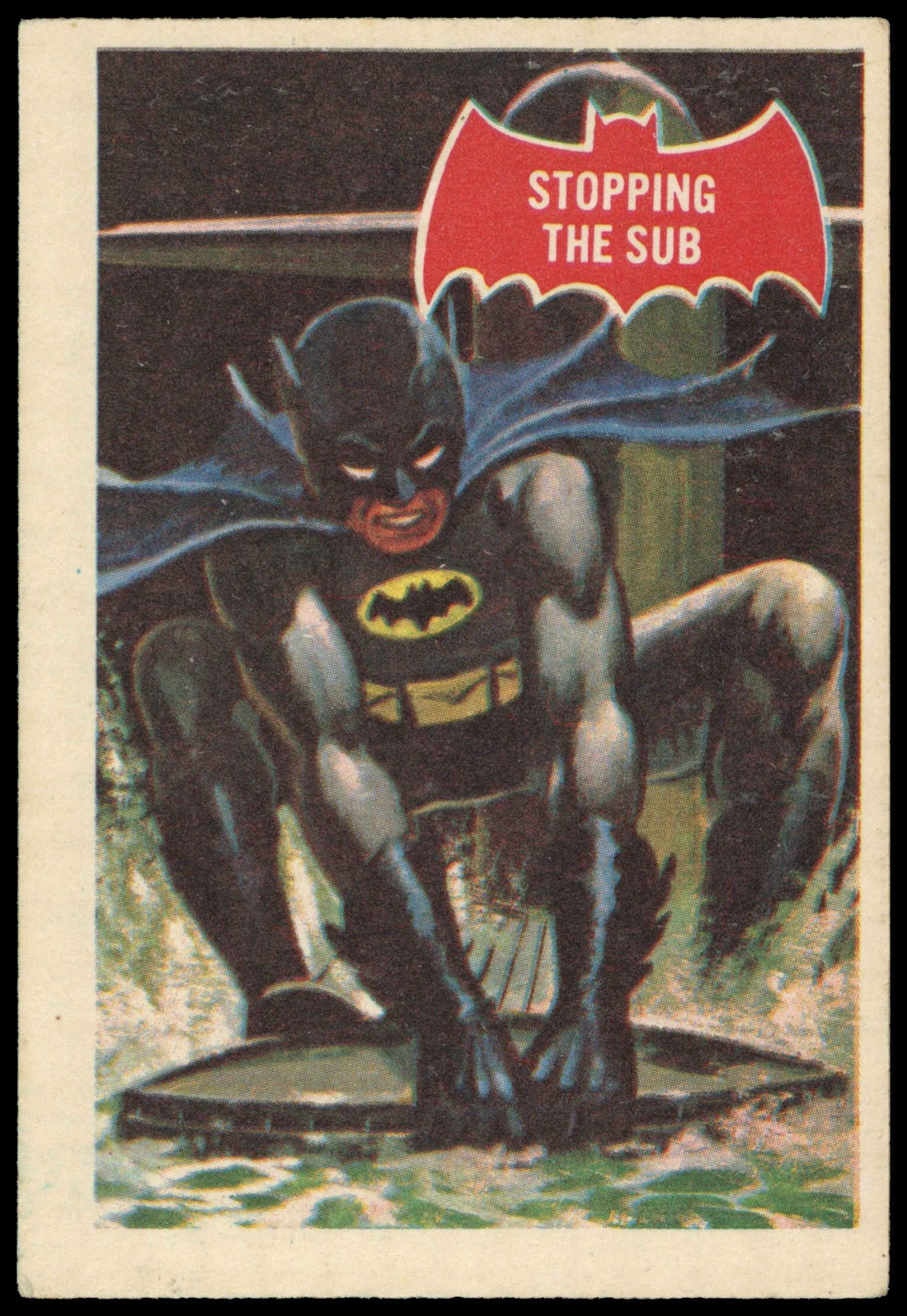 A&BC - 'Batman (1-44A)' (1966) - #39 - Stopping The Sub A&BC - 'Batman (1-44A)' (1966) - #39 - Stopping The Sub