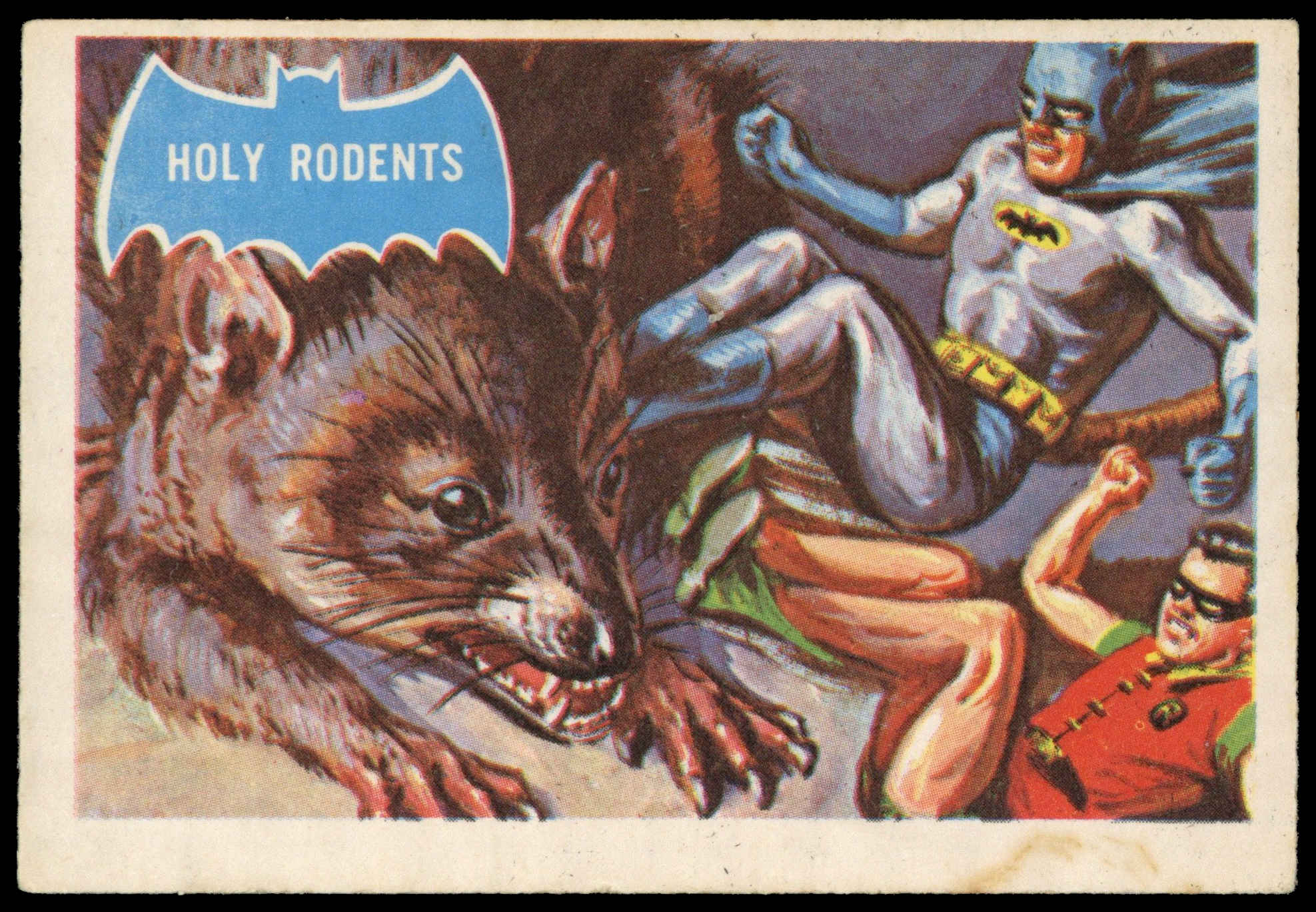 A&BC – ‘Batman (1-44B)’ (1966) – #35 – Holy Rodent – CardHawk