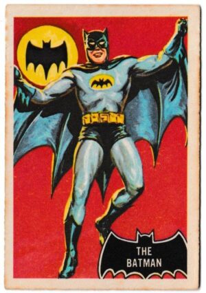 A&BC - 'Batman (Pink Back)' (1966) - Card #1 - The Batman