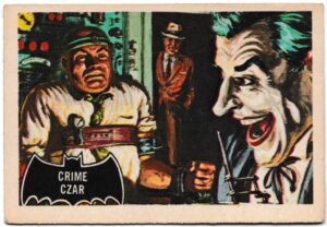 A&BC - 'Batman (Pink Back)' (1966) - Card #10 - Crime Czar