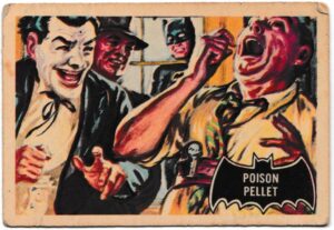 A&BC - 'Batman (Pink Back)' (1966) - Card #11 - Poison Pellet