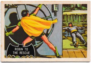 A&BC - 'Batman (Pink Back)' (1966) - Card #20 - Robin to the Rescue
