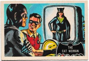 A&BC - 'Batman (Pink Back)' (1966) - Card #25 - The Cat Woman