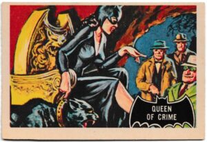 A&BC - 'Batman (Pink Back)' (1966) - Card #26 - Queen of Crime