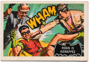 A&BC - 'Batman (Pink Back)' (1966) - Card #29 - Robin is Kidnapped