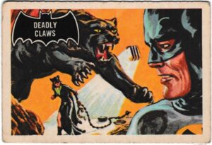 A&BC - 'Batman (Pink Back)' (1966) - Card #34 - Deadly Claws