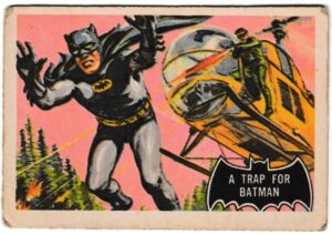 A&BC - 'Batman (Pink Back)' (1966) - Card #37 - A Trap For Batman
