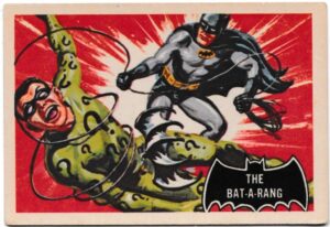 A&BC - 'Batman (Pink Back)' (1966) - Card #46 - The Bat-A-Rang