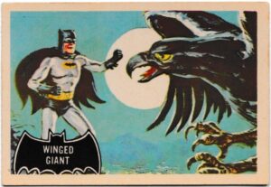 A&BC - 'Batman (Pink Back)' (1966) - Card #52 - Winged Giant