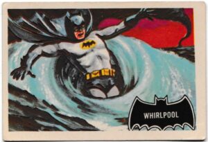 A&BC - 'Batman (Pink Back)' (1966) - Card #54 - Whirlpool