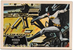 A&BC - 'Batman (Pink Back)' (1966) - Card #55 - Hidden Loot