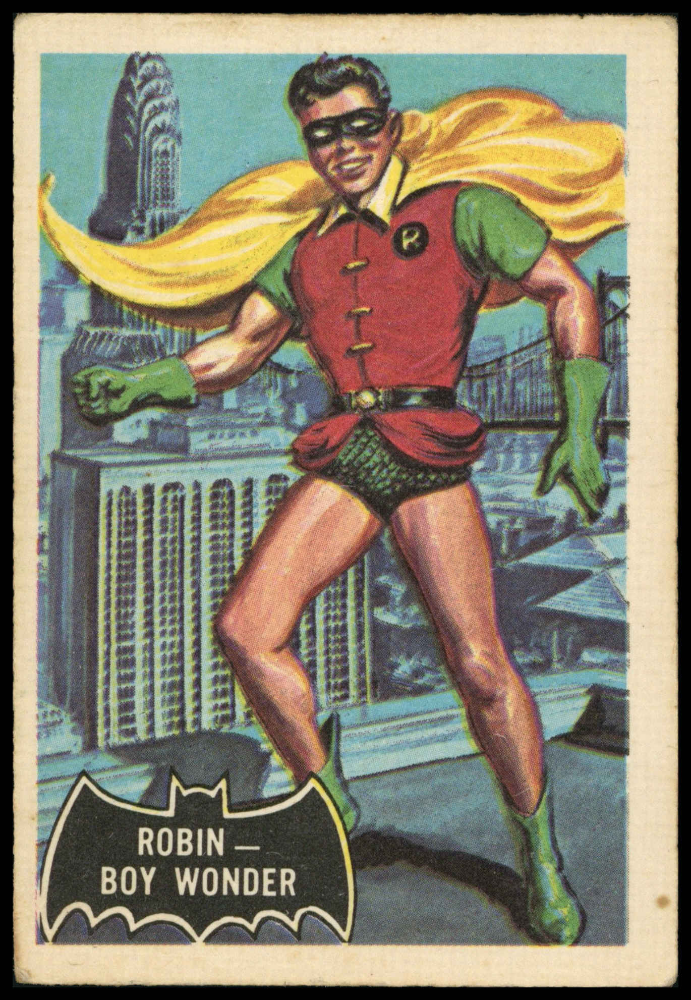 A&BC – ‘Batman (Pink Back)’ (1966) – #2 – Robin – Boy Wonder – CardHawk