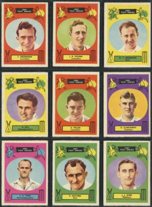 A&BC - 'Cricketers 1961 (90 x 64)'  Complete Set Cricketers