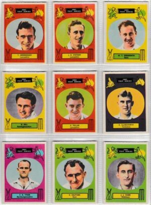 A&BC - 'Cricketers 1961 (90 x 64)' - Complete Set