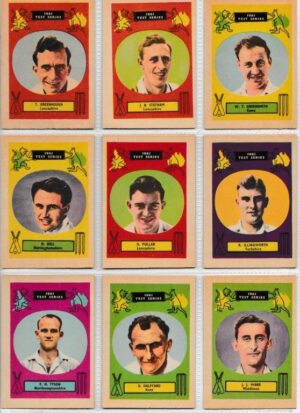 A&BC - 'Cricketers 1961 (94 x 68)' - Complete Set