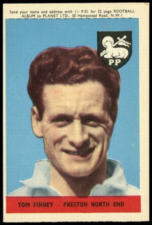 A&BC - 'Footballers (1958/59 Planet)' (1958) - Tom Finney (Preston) A&BC - 'Footballers (1958/59 Planet)' (1958) - Tom Finney (Preston)