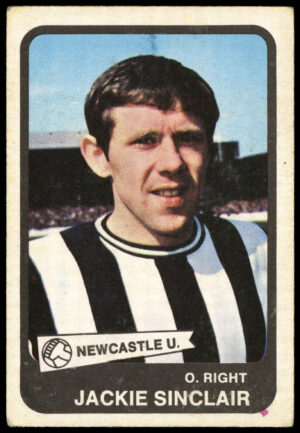 A&BC - 'Footballers (1968/69 - English Series 1)' (1968) - Jackie Sinclair (Newcastle United)