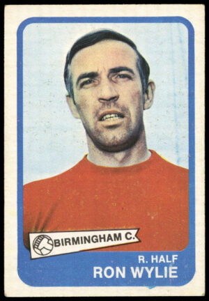 A&BC - 'Footballers (1968/69 - English Series 1)' (1968) - Ron Wylie (Birmingham City)