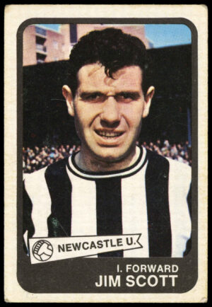 A&BC - 'Footballers (1968/69 - English Series 1)' (1968) - Jim Scott (Newcastle United)