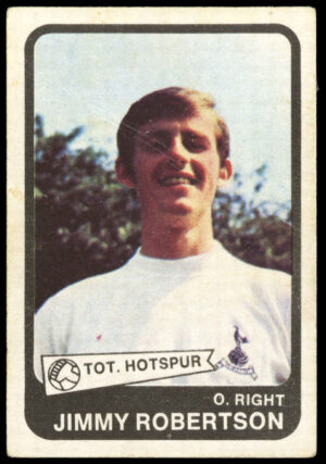 A&BC - 'Footballers (1968/69 - English Series 1)' (1968) - Jimmy Robertson (Tottenham Hotspur)
